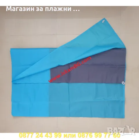 Голяма постелка/кърпа за плаж без пясък – 210 x 200 см - КОД 4297, снимка 12 - Други стоки за дома - 50352541