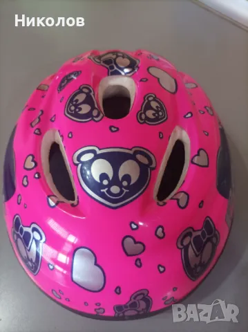 ДЕТСКА КАСКА за ВЕЛОСИПЕД, СКЕЙТБОРД, ТРОТИНЕТКА или РОЛЕРИ, снимка 3 - Спортна екипировка - 47726248