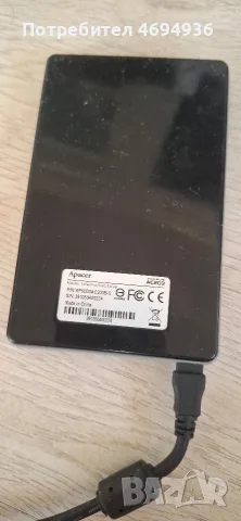 външен хард диск .500GB на един ден ползван на 100процента