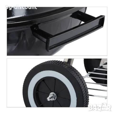 Сферично барбекю Kugel Grill, снимка 8 - Барбекюта - 48904860