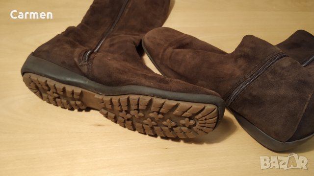 Maripé италиански ботуши от естествена кожа /набук, снимка 5 - Дамски ботуши - 31277805