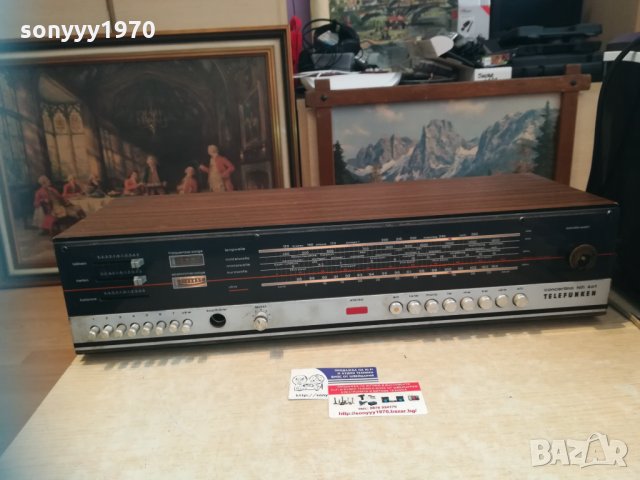 telefunken concertino hifi 401 receiver-sweden 2110201634, снимка 5 - Ресийвъри, усилватели, смесителни пултове - 30504533