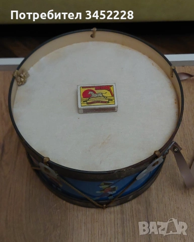 Играчка детски барабан за ценители , снимка 5 - Антикварни и старинни предмети - 54323091