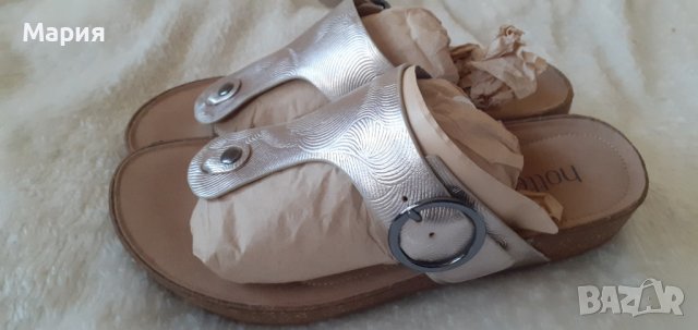Нов оригинални сандали Hotter, размер 38,5, снимка 3 - Сандали - 36686520