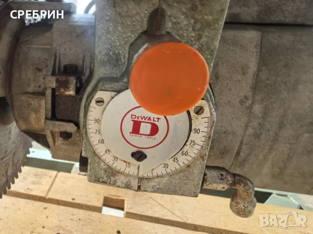 В наличност италианска радиална пендула DEWALT на 1000 мм мотор 3 кв, макс диск 350 мм., снимка 11 - Други машини и части - 50989778