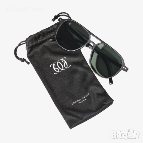 Мъжки слънчеви очила Aviator, снимка 4 - Слънчеви и диоптрични очила - 54034401