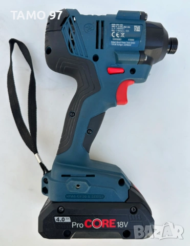 BOSCH GDR 18V-160 - Акумулаторен импакт 2x18V 4.0Ah като нов!, снимка 3 - Винтоверти - 53980592