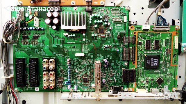 TOSHIBA 42X3031DG с дефектен T-Con , V420H1-L08 Rev.C3, снимка 9 - Части и Платки - 31816270