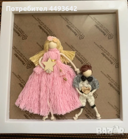 Куклички от макраме за декорация, снимка 5 - Други - 50554219