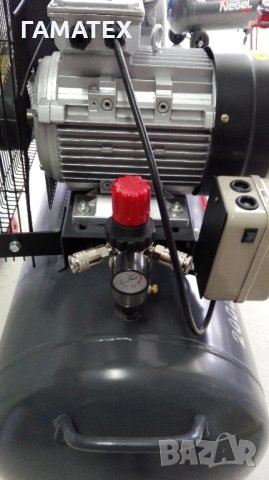 200 л. Бутален трифазен компресор с ремъчно задвижване, 51019, снимка 8 - Други машини и части - 31158172