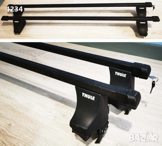 Багажник напречни греди THULE рейки за Фолксваген Голф 5 и 6 2004-2012г