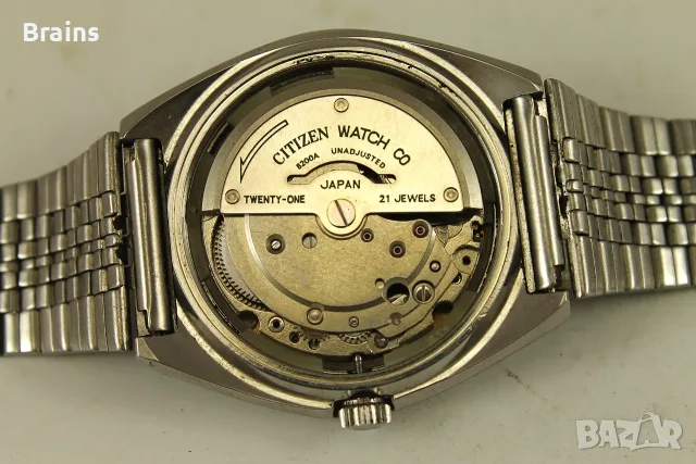 1980's Японски Часовник Citizen Автомат Перфектен, снимка 10 - Мъжки - 55911944