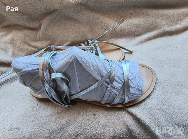 & Other Stories Сандали с  дълга каишка , снимка 4 - Сандали - 50517781