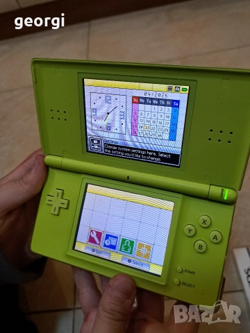 nintendo DS lite lime edition , снимка 6 - Nintendo конзоли - 54271094