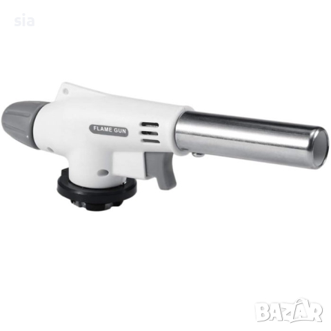 Горелка газова с пиезо запалител, тип пистолет, снимка 5 - Газови котлони - 44809111