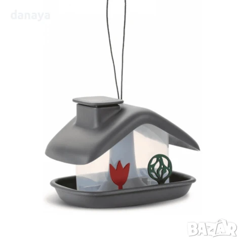 5928 Хранилка за птици Къщичка, снимка 4 - Градински мебели, декорация  - 50525065