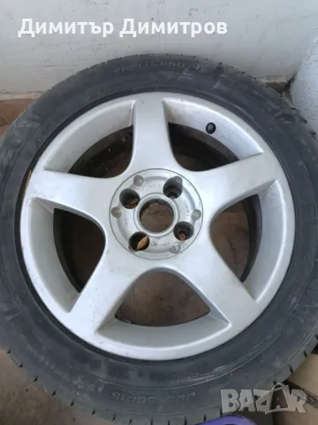 AL джанти 16" за Пежо, летни гуми 215/45/17 с ДОТ 20 и 211, снимка 12 - Гуми и джанти - 45320855