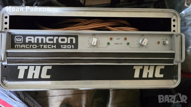 Продавам усилвател (крайно стъпало) CROWN AMCRON MACRO TECH-1201