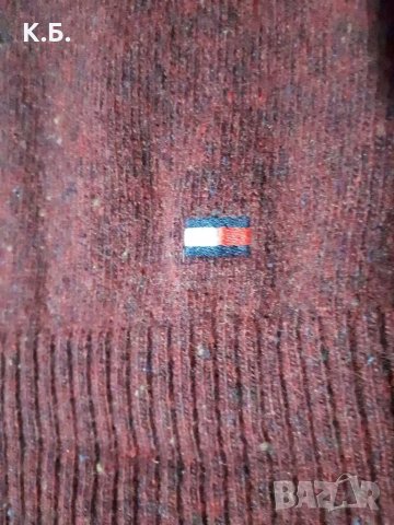 Вълнен пуловер ,,TOMMY HILFIGER" р-р L,XL, снимка 5 - Пуловери - 31776722