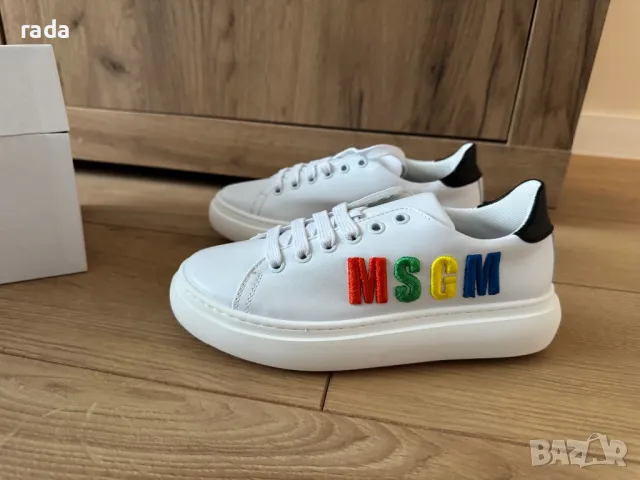 Обувки MSGM, естествена кожа