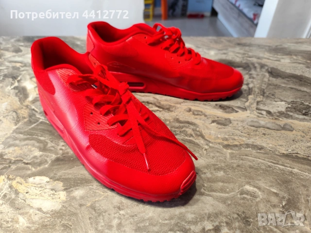 ПРОМО - NIKE AIR MAX (RED), снимка 2 - Ежедневни обувки - 53094674