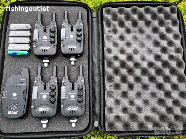 Сигнализатори със станция 4+1 Osako Pro Q5, обхват до 300мт