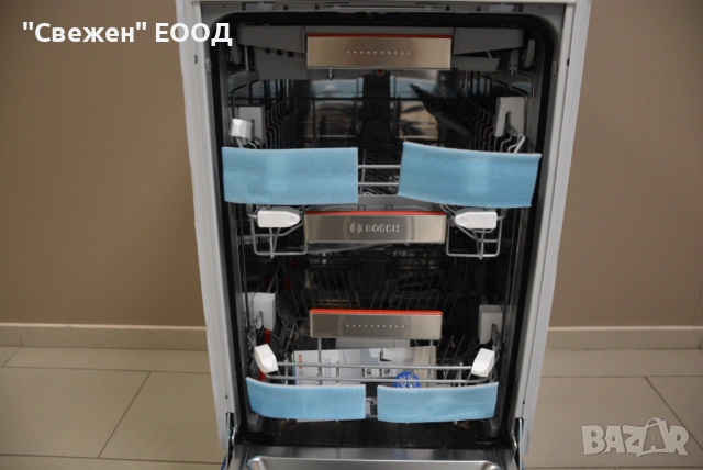 Съдомиялна за вграждане 45 см Bosch SPV6YMX08E Zeolith, снимка 7 - Съдомиялни - 53324517