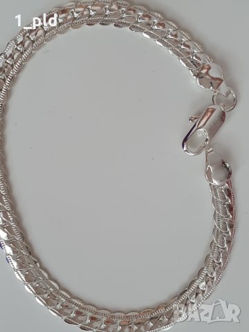 Сребърни гривни, снимка 6 - Гривни - 30573861