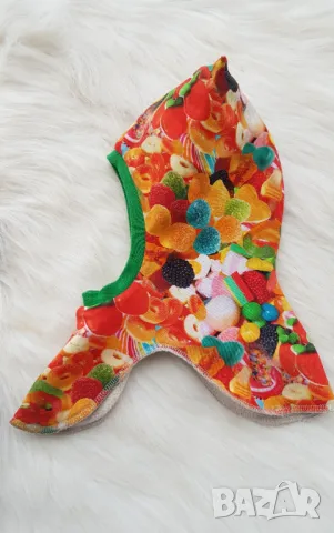 Детска шапка балаклава размер 1-3 години, снимка 6 - Шапки, шалове и ръкавици - 48422752