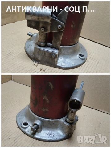 Стар Соц Голям Маслен Крик / До 8 Тона. / 13 кг. / РАБОТЕЩ! , снимка 6 - Антикварни и старинни предмети - 52250092