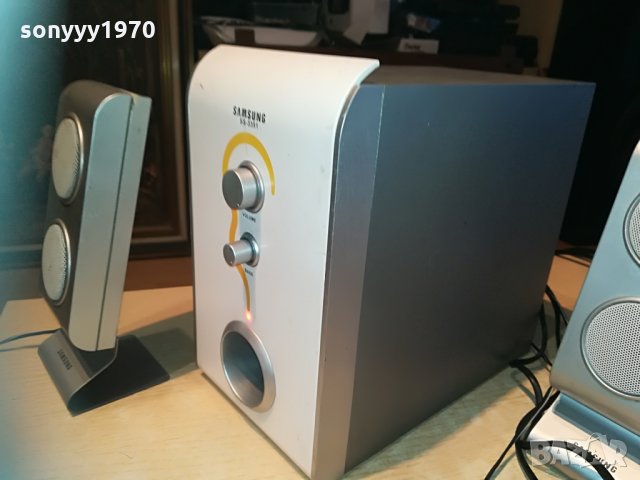 samsung-буфер 27х24х15см-с 2 колони 24х8х4см, снимка 2 - Тонколони - 29555053