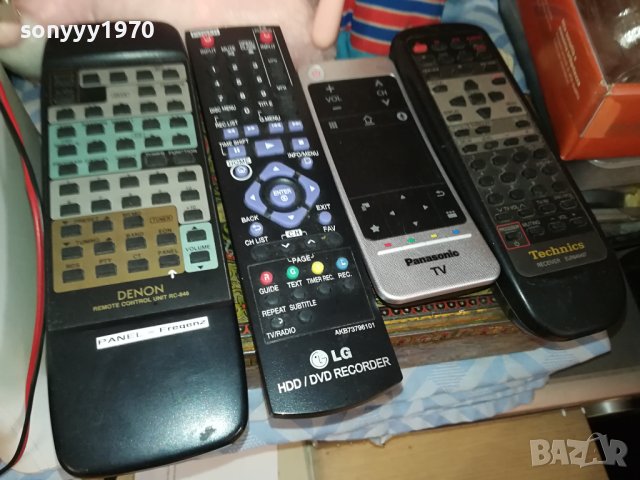 denon/technics remote control-swiss 0711231456, снимка 3 - Дистанционни - 42892720