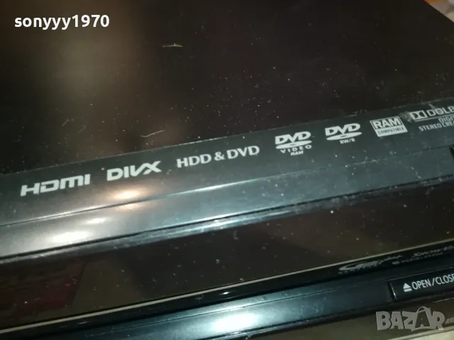 panasonic dmr-eh545 hdd/dvd x2-внос swiss 2202251719, снимка 10 - Плейъри, домашно кино, прожектори - 49235753