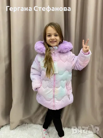 Дебело зимно яке Размери-98,104,110,116,122,128 Цена-58лв, снимка 3 - Детски якета и елеци - 47891545