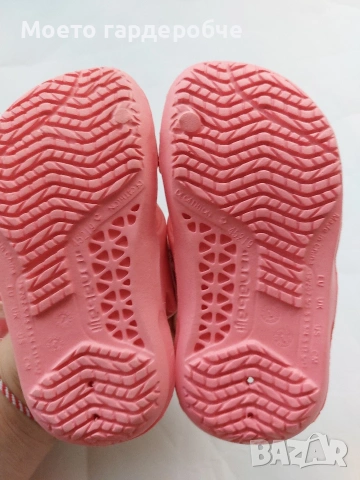 Лот от 2 чифта чехли с ластиче на глезена номер 19/20, снимка 3 - Детски джапанки - 54169659