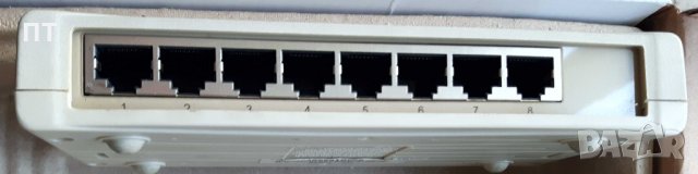 Суич REPOTEC RP-1708K 8P 10/100 Switch, снимка 2 - Суичове - 33995202