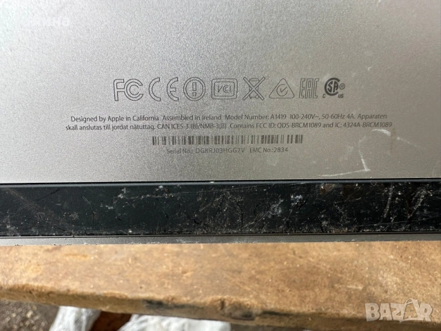 Компютър Apple iMac , снимка 4 - Лаптопи за работа - 53960863