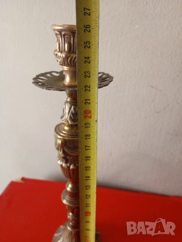 Свещник в стил Наполеон, снимка 5 - Антикварни и старинни предмети - 54189689