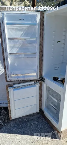 smeg инверторен хладилник с фризер за вграждане