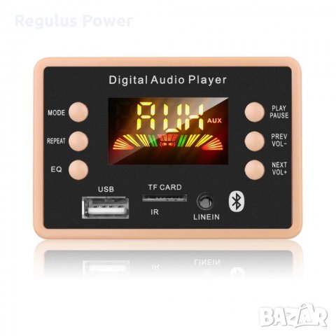 Аудио Mp3 нодул за вграждане 5V/12V Bluetooth 5.0 KEBIDU Tf/Fm/USB/AUX, снимка 8 - Аудиосистеми - 30063826