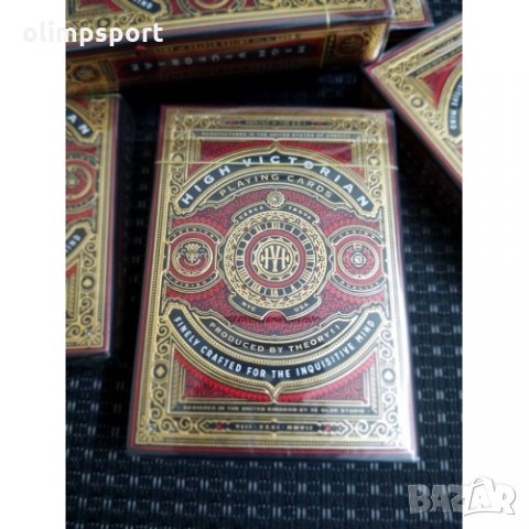 карти за игра Bicycle High Victorian нови - вдъхновени от уникалния стил на Викторианската епоха.  В