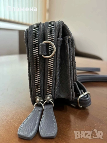 Оригинална сива като нова чанта , снимка 3 - Чанти - 51946270