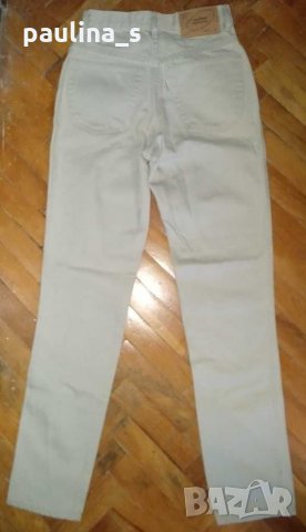 Брандови дънки с висока талия "Motor" jeans / малък размер, снимка 3 - Дънки - 31103120