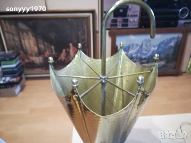 ЧАДЪР-61Х30СМ-ПОСТАВКА ЗА ЧАДЪРИ-ВНОС ГЕРМАНИЯ 1103241706, снимка 10 - Антикварни и старинни предмети - 44715465