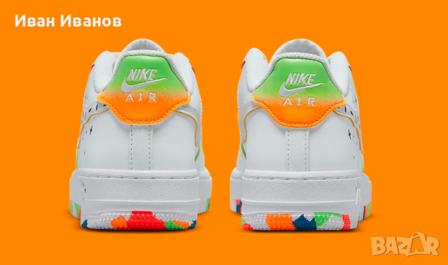 NIKE AIR FORCE 1 LV8  номер 36 оригинални маратонки , снимка 6 - Маратонки - 44575374