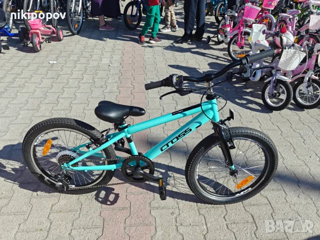 CROSS Велосипед 20" SPIDER син, снимка 3 - Велосипеди - 56528792