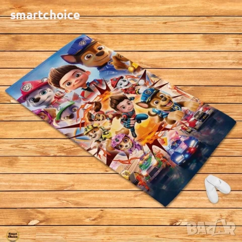 Правоъгълен килим - Пес патрул - PAW Patrol 2023. Модел - 004-901, снимка 1