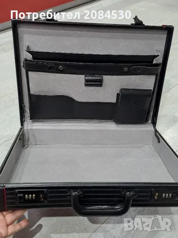 Твърд бизнес куфар с шифър/Австрия , снимка 5 - Куфари - 49058304