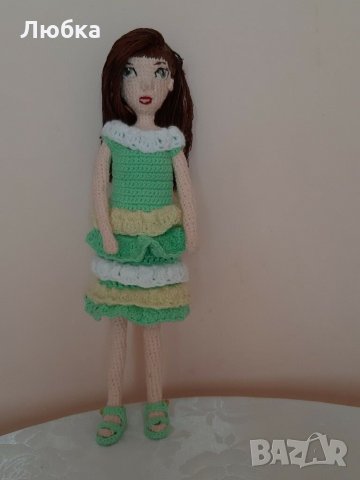 Плетена кукла Дария. , снимка 2 - Кукли - 30127147