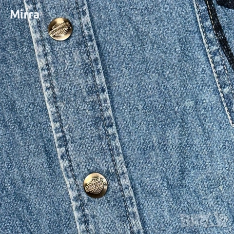 2006 Harley Davidson Denim Елек, снимка 4 - Суичъри - 52057251